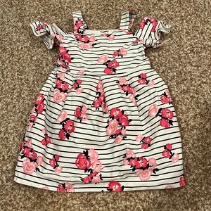 Striped Floral Janie and Jack Dress